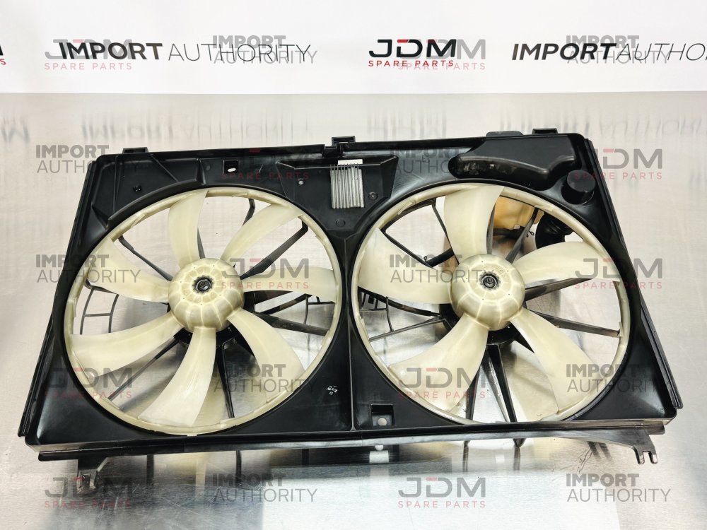 RADIATOR FAN ASSEMBLY WITH RESERVOIR TANK