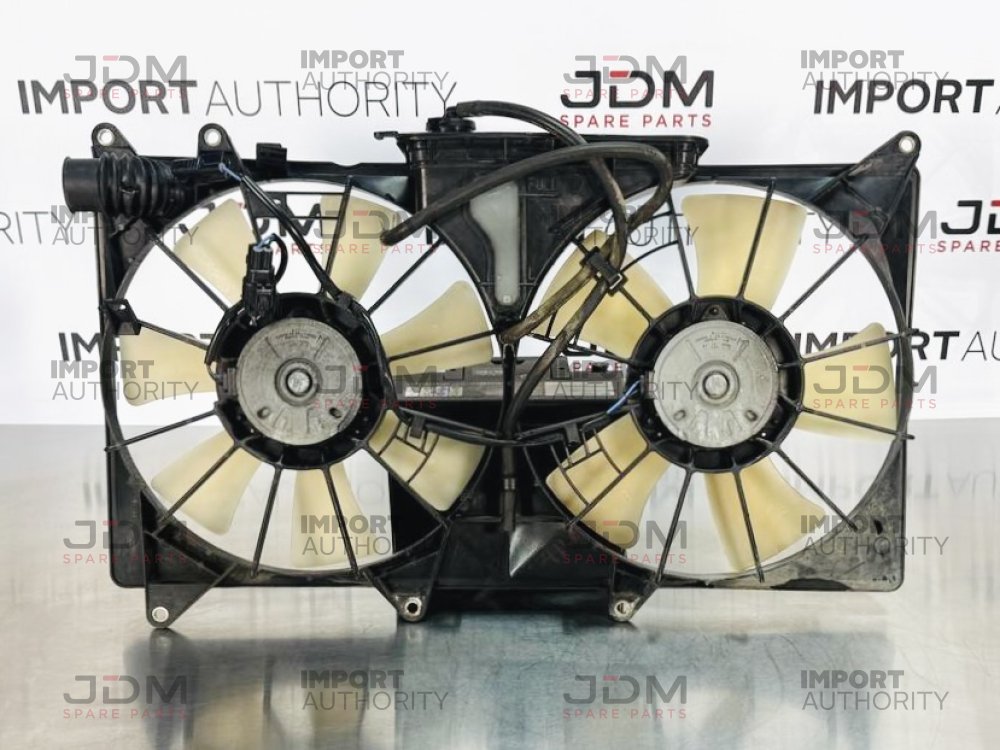 RADIATOR FAN ASSEMBLY WITH RESERVOIR TANK