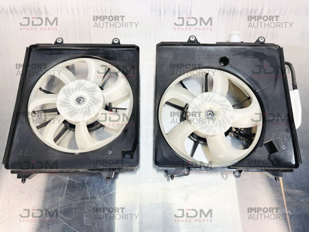 RADIATOR FAN ASSEMBLY WITH RESERVOIR TANK